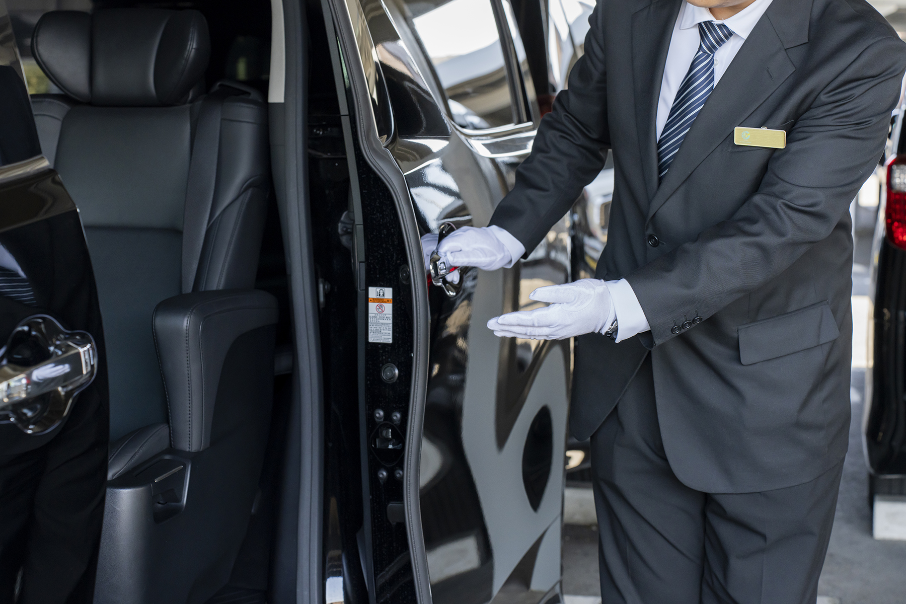 Private transfer vehicle welcome