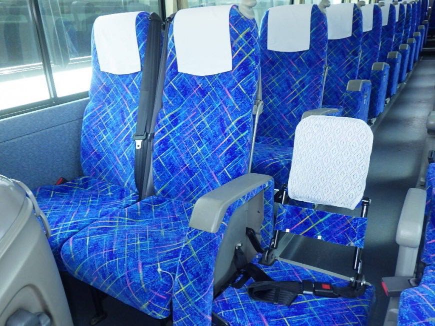 45 seat tour bus interior seating