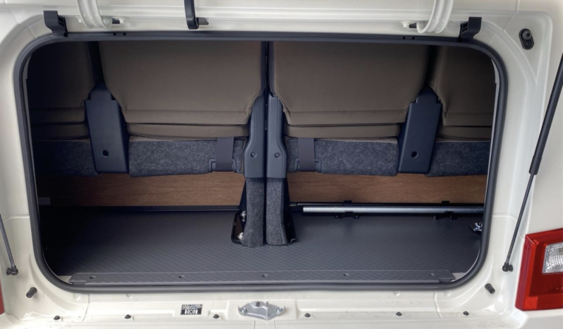 Toyota Coaster luggage setup